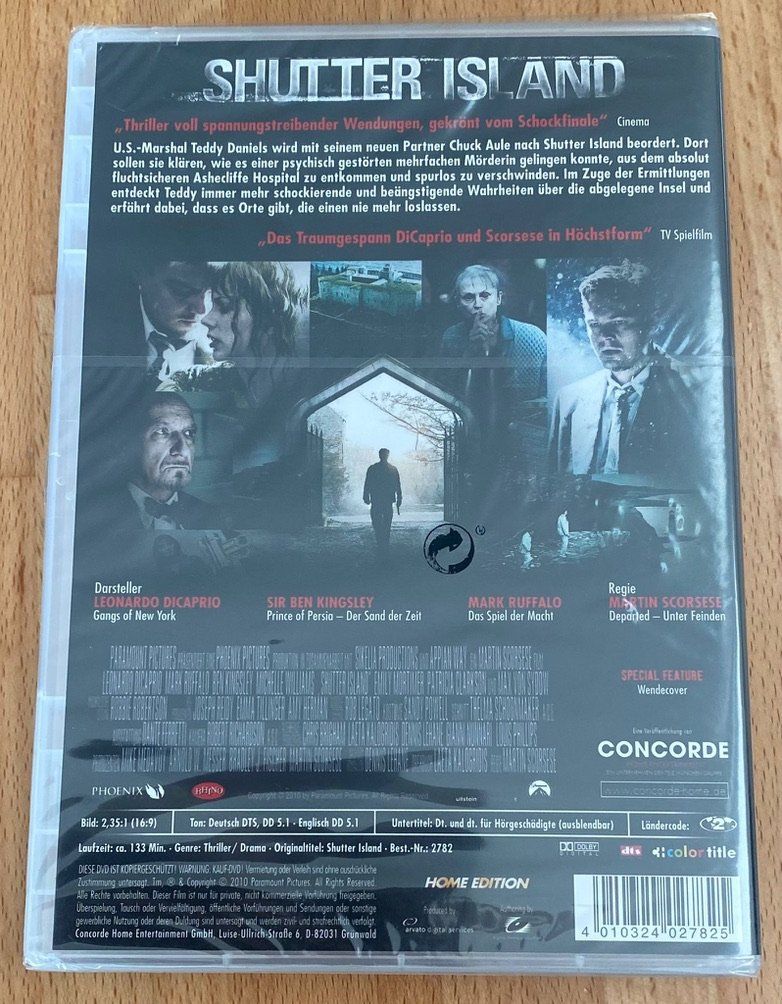 Tutti i DVDs: DVD - Shutter Island – Nuovo (secondo la descrizione) da Winterthur venduto da Secondhand-Family 2
