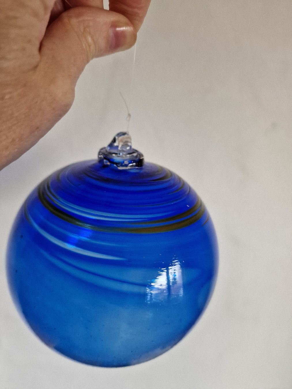 Tutte le decorazioni: Dekoglaskugeln Glas 4 Stk. Handmade – Usato da Eglisau venduto da mmkristall 1