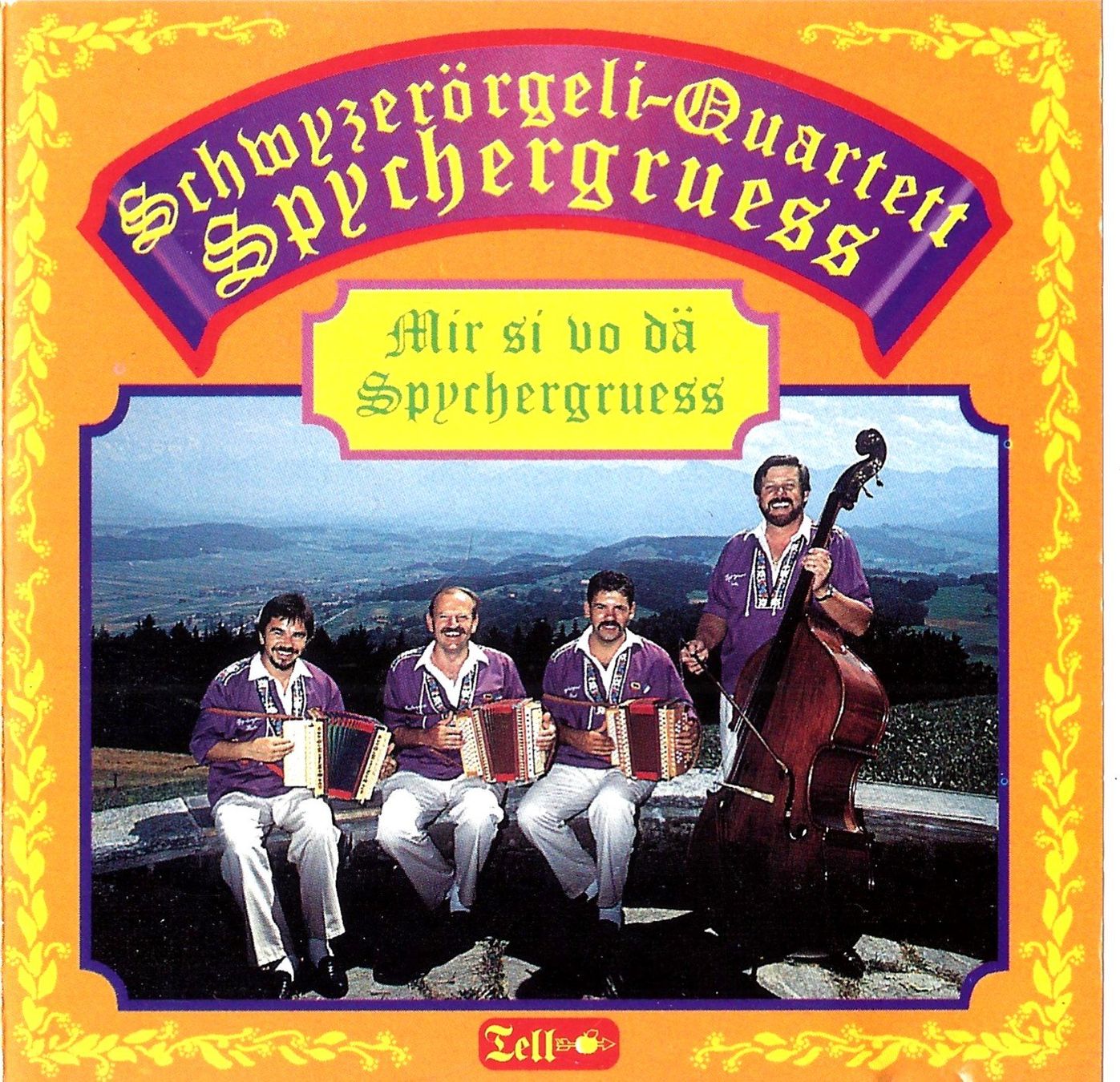 CD: Schwyzerörgeli-Quartett MIR SI VO DÄ SPYCHERGRUESS CH CD – Usato da Kandergrund venduto da Sososo