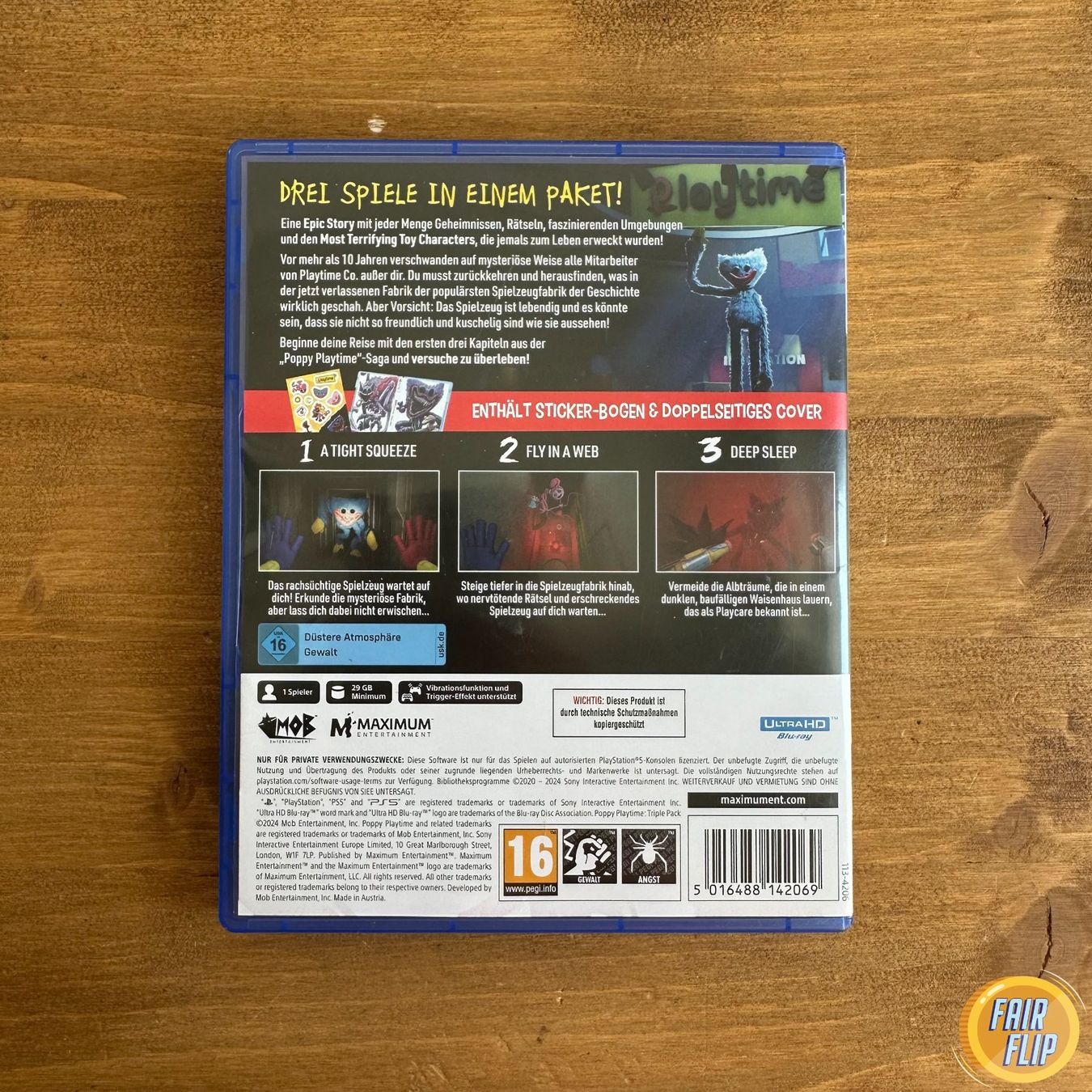 Spiele: PS5 Poppy Playtime Triple Pack – Gebraucht aus Luzern von fairflip 2