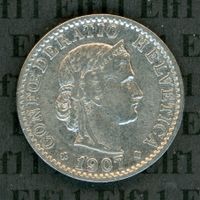 CHF___0.20 1907 ss 20 Rappen