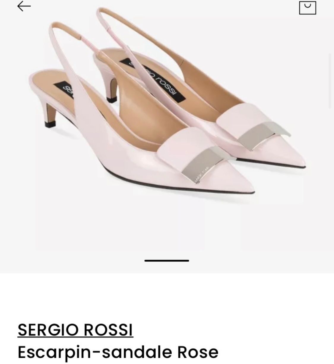 Sergio Rossi Scarpe da donna: Escarpins Sergio Rossi 39 1/2 – Usato da Neuchâtel venduto da Code001