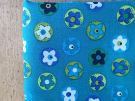Stoff Baumwolle  Blumen 39 x 146 cm