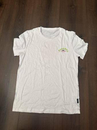 T-Shirt Weiss Grösse M mit Print guter Zustand