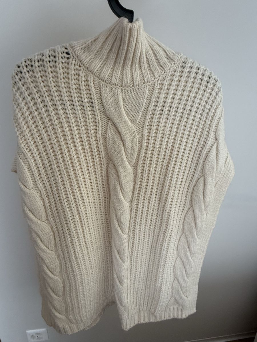 Zara Altro in Moda donna: Zara Strick-Poncho Beige, Grösse S – Usato da Richterswil venduto da KAYLEIGH_77 3