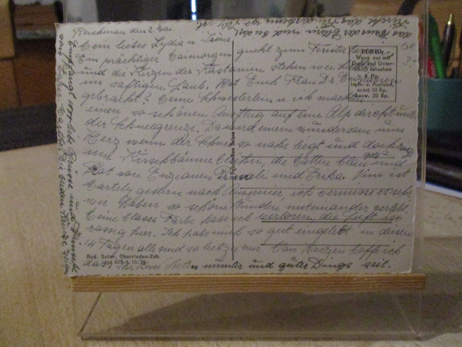 Cartoline postali: Reichenau Tamins  Postkarte    1 – Usato da Felsberg venduto da sanwill 1