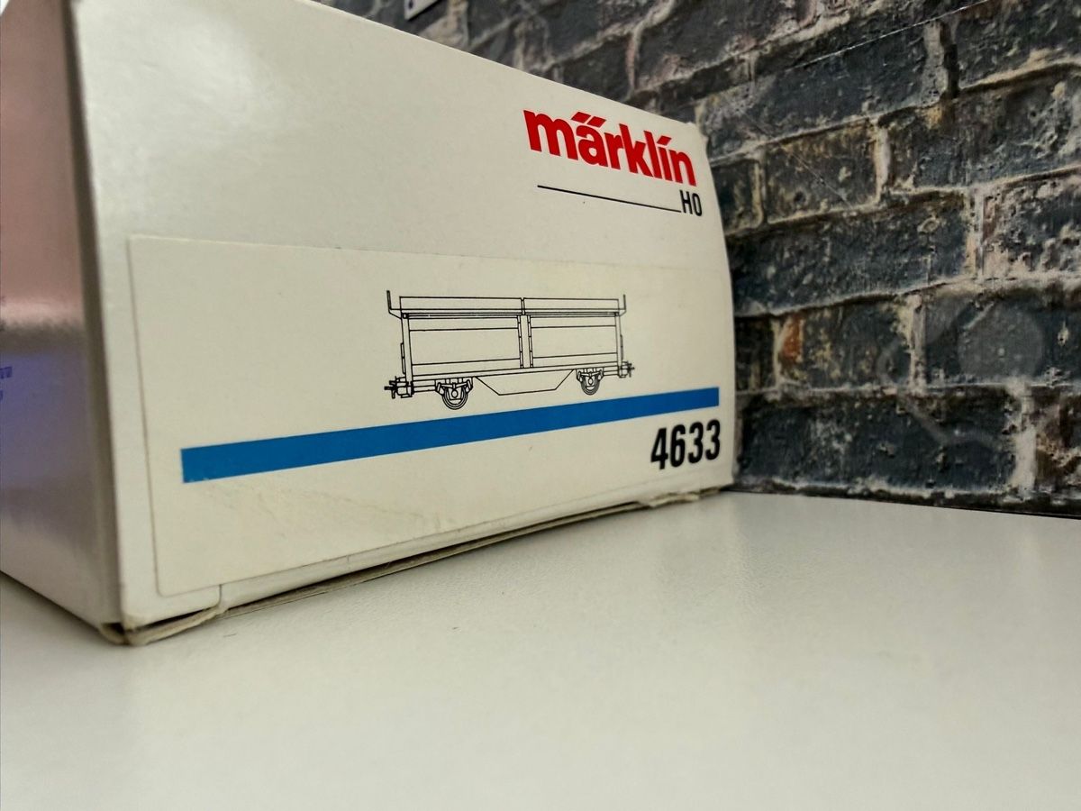 Märklin Modellini di ferrovie: Märklin HO Güterwagen 4633 - – Usato da Altdorf UR venduto da modellbau-widmer 1