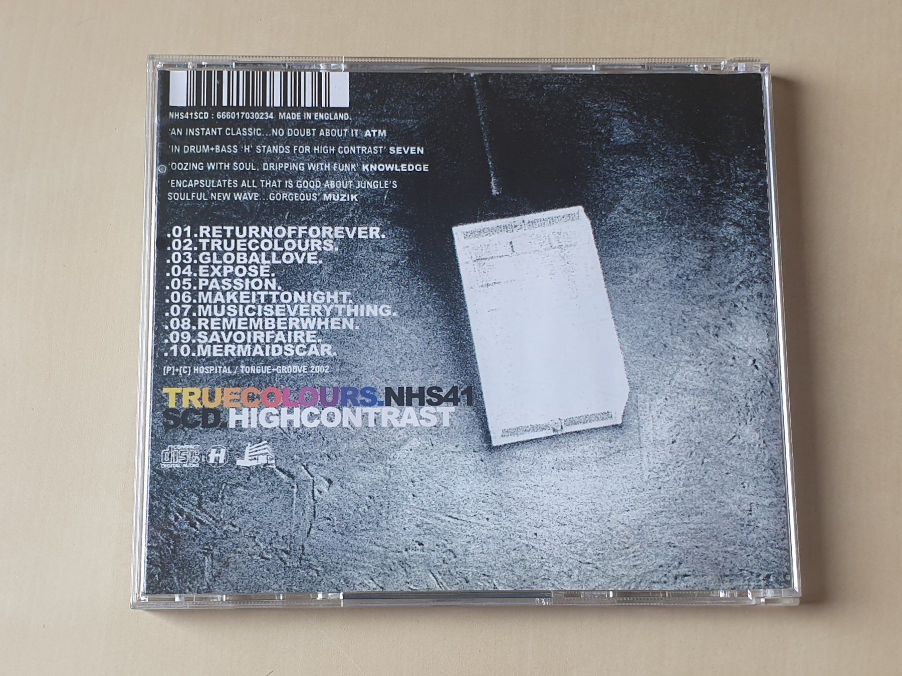 CD: High Contrast True Colours Drum n Bass – Usato da Stansstad venduto da collectorsshop 1