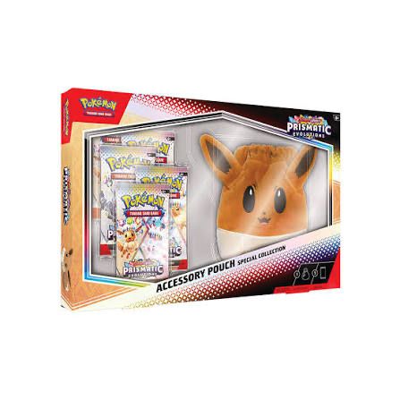 Pokémon Carte collezionabili: Pokémon Prismatic Evolutions Accessory Pouch Set Neu – Nuovo e nell'imballaggio originale da Schlieren venduto da Villy87