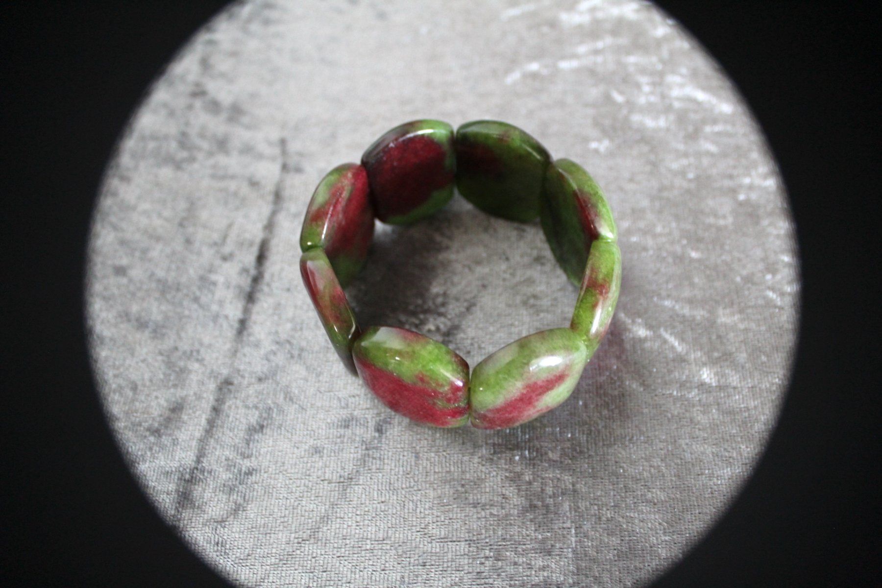 Bracciali & Braccialetti: Vintage Naturstein Armband, Elastisch – Usato da Locarno venduto da madame-tus-sauds 3