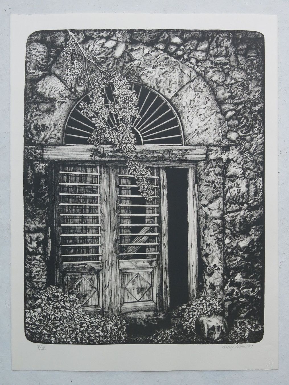 Grafica & Litografie: Barry Cotton Lithografie 1983 – Usato da Basel venduto da artmax