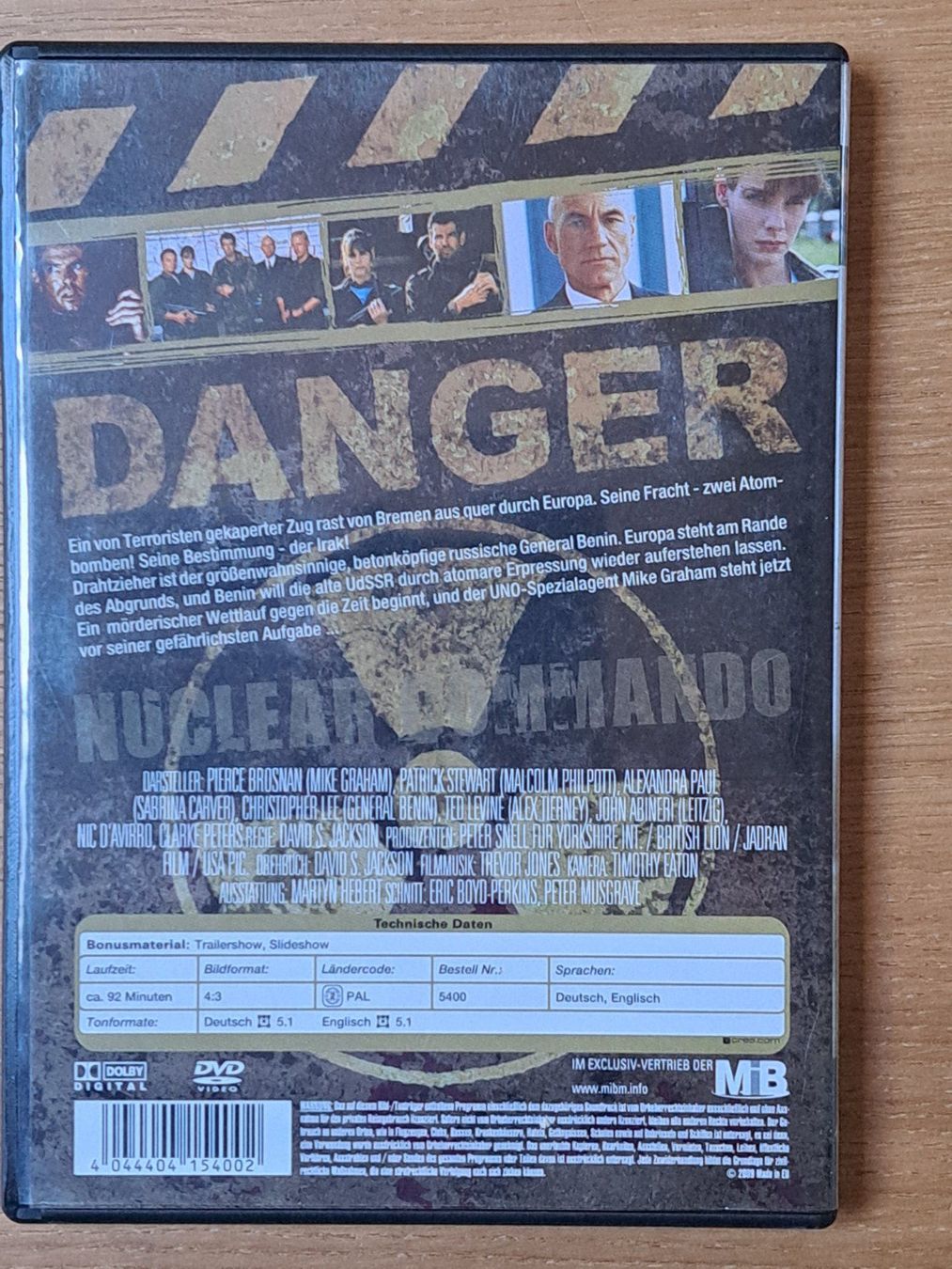 Alle DVDs: DVD Nuclear Commando mit Pierce Brosnan Christopher Lee 1993 – Neu (gemäss Beschreibung) aus Unterseen von Kanica 1