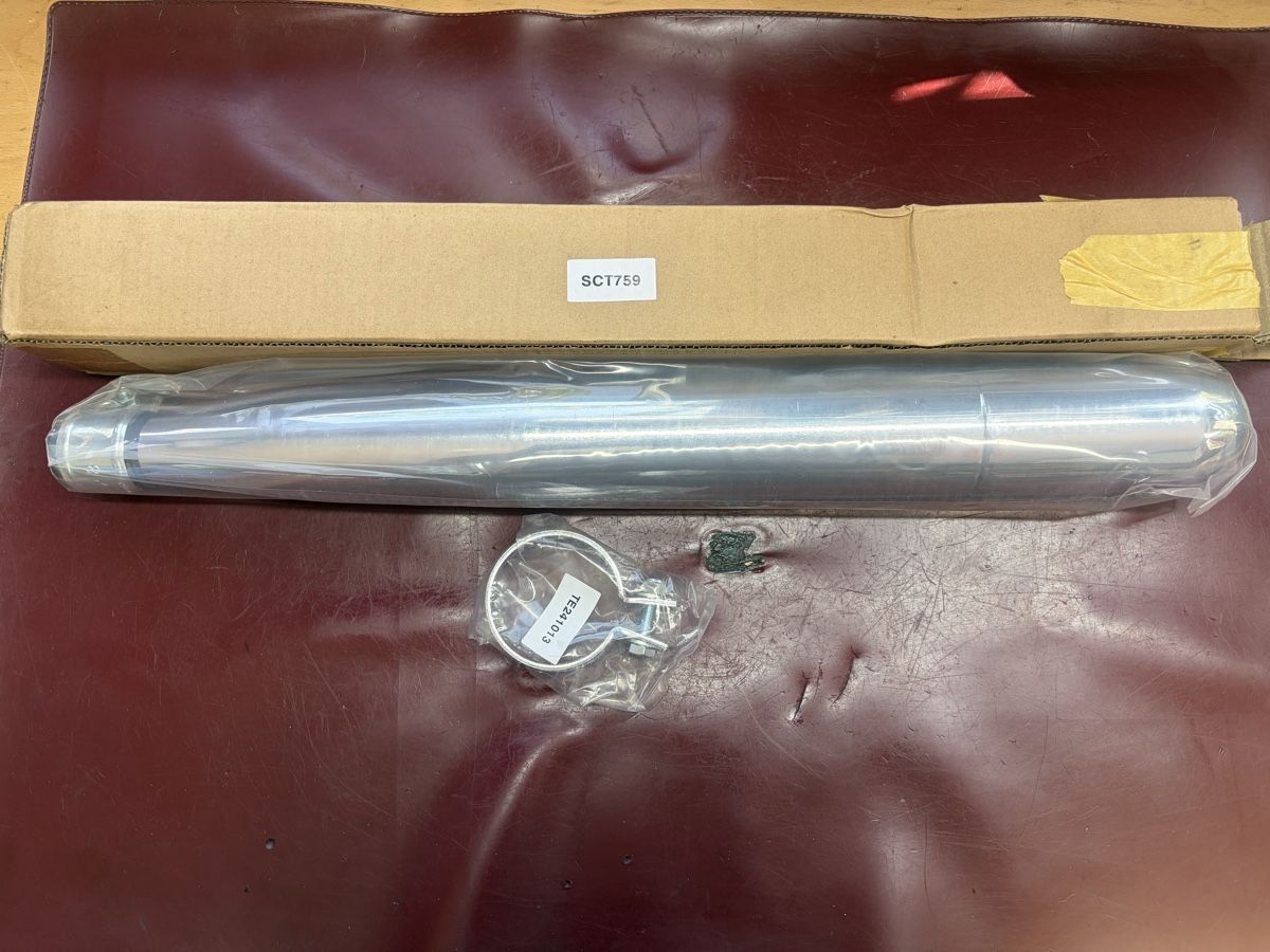 Mofa-Ersatzteile: Mofa Auspuff Chrom 60mm neu – Neu (gemäss Beschreibung) aus Latterbach von Bbutz98