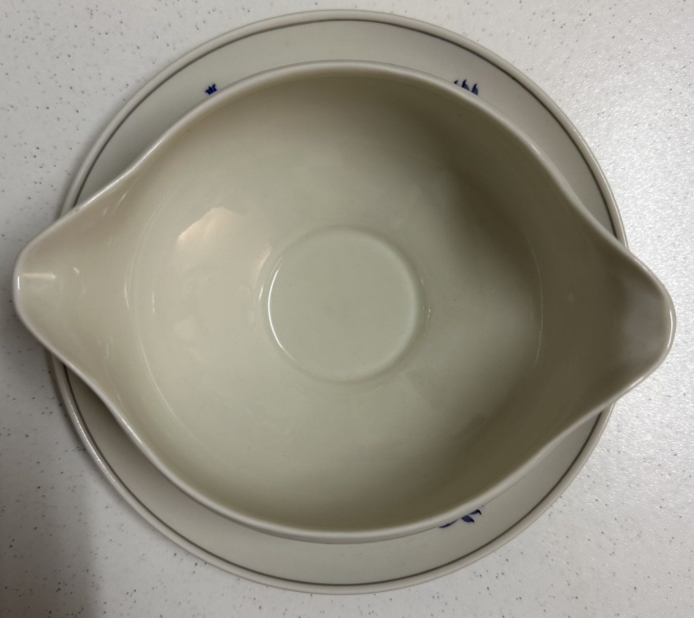 Ciotole: Saucière Vintage "Suisse Langenthal 50" décorée – Usato da fribourg venduto da gatoa 1