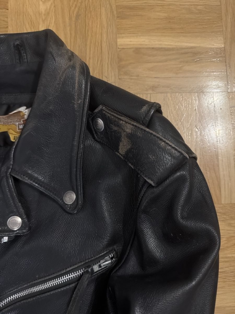 Harley-Davidson Giacche: Blouson cuir Harley Davidson – Usato da Brügg BE venduto da traindenuit 5