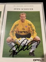Sven Scheuer signierte Autogrammkarte Bayern München