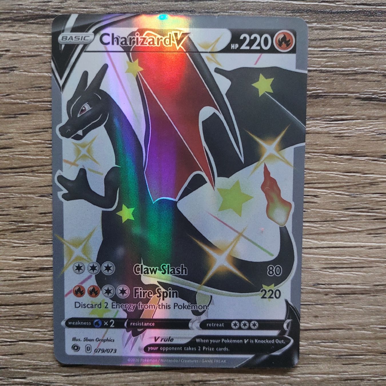 Giochi: (Ab 1.-) Charizard V 079/073 – Usato da Basel venduto da jan_3