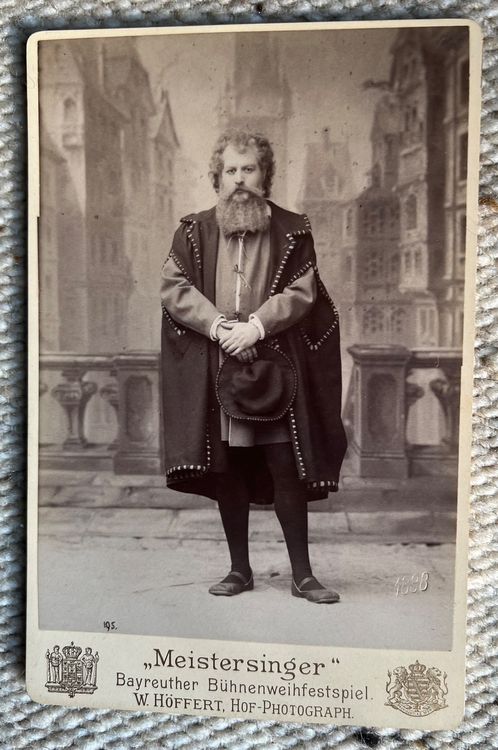 Richard Wagner, 7 Fotos von 1888, Cosima Wagner, Parsifal | Kaufen auf ...