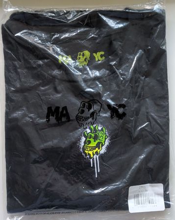 Neues MAYC Bored Ape Yacht Club T-Shirt, Grösse XL, Schwarz