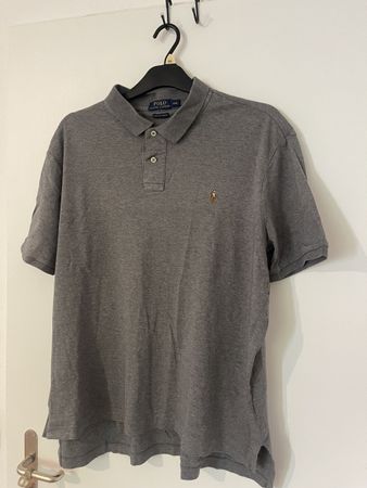 Polo Ralph Lauren Herren Poloshirt Grau XXL - Top Zustand!