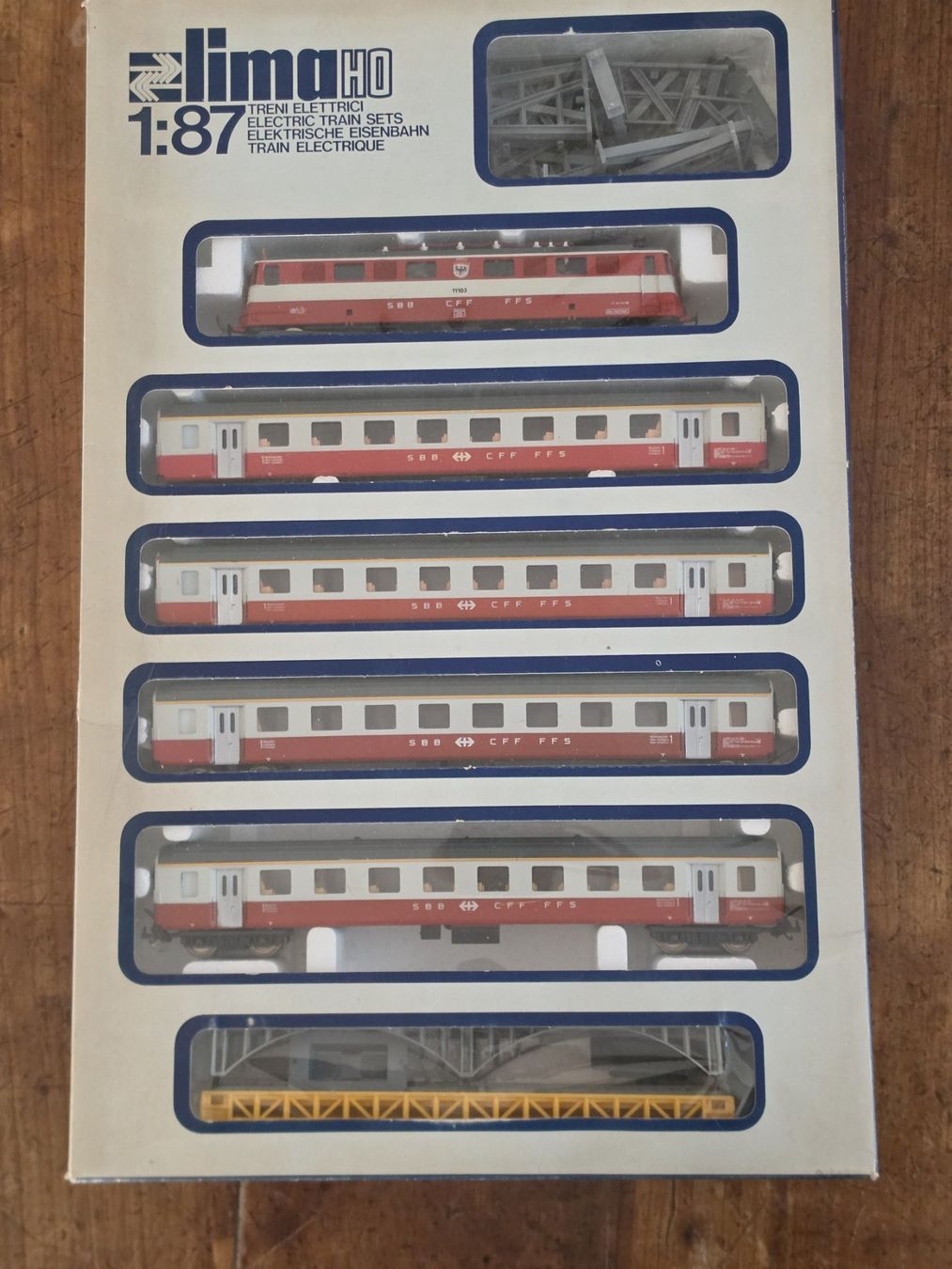 Lima Modellini di ferrovie: Lima H0 Set Trans Europ Express – Usato da Baden venduto da agglo1