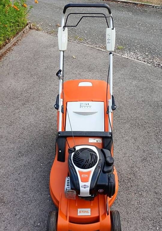 Rasenmäher: Tondeuse sthil rm448tx – Neu und originalverpackt aus Biel/Bienne von sli_mg2b