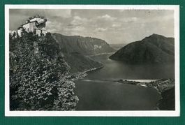 Lago di Lugano, San Salvatore, Chiesa, ungelaufen, ca. 1930