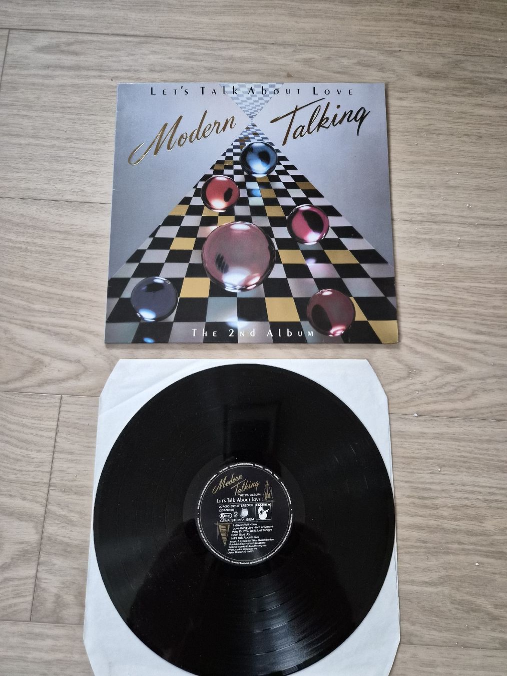 Schallplatten: Modern Talking LP - Let's Talk About Love - Vinyle 1985 – Gebraucht aus La Joux FR von car_ck96