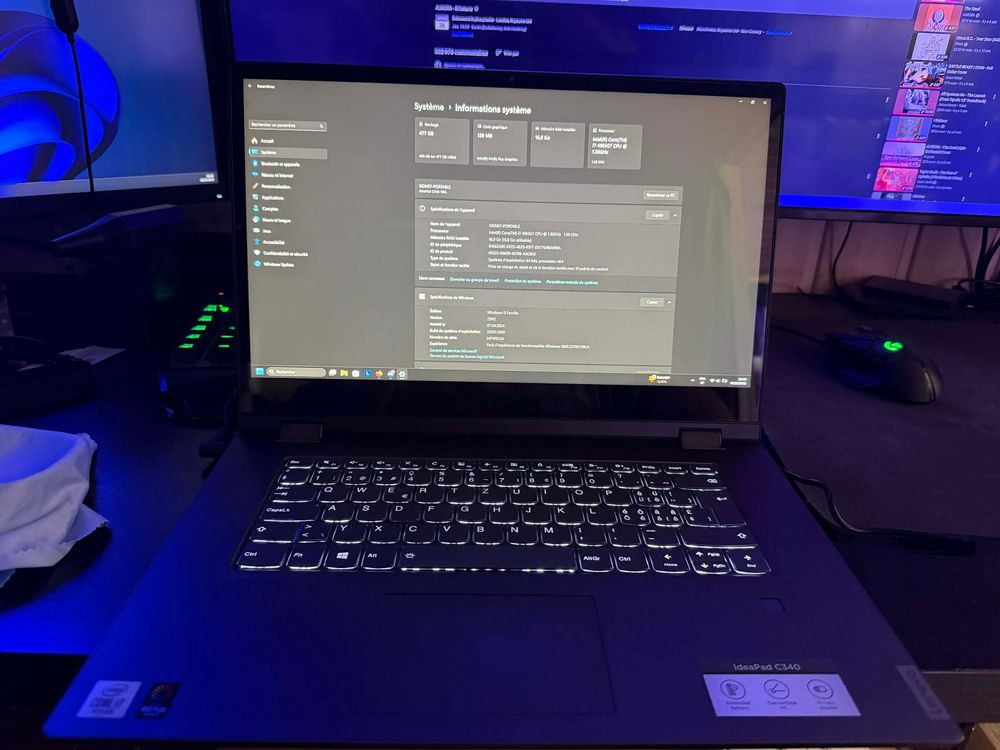Lenovo IdeaPad C340 i7 / 16GB RAM / 500GB SSD (Gebraucht) in Granges VS ...