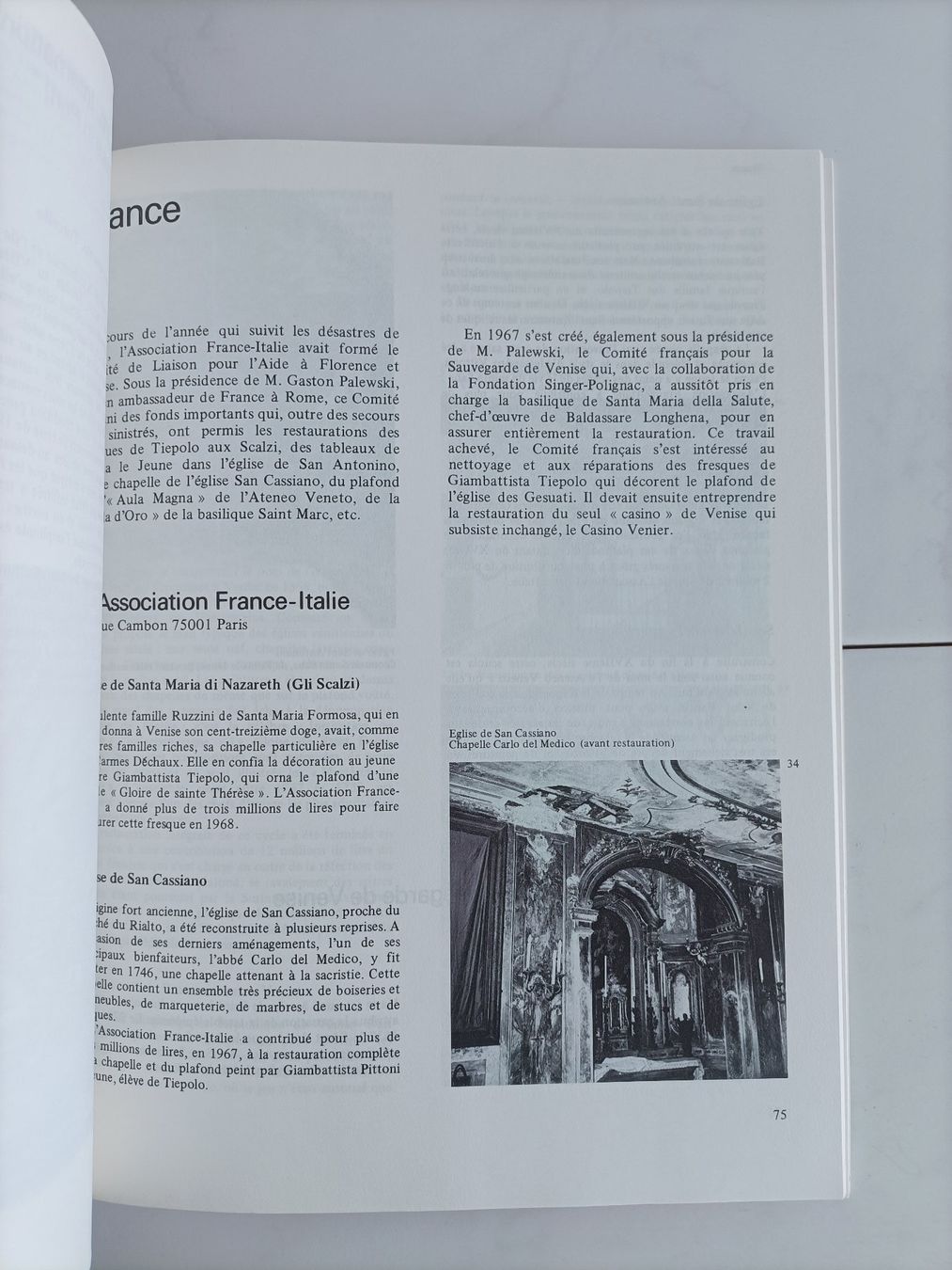 Libri: Venise restaurée / Unesco – Usato da crans montana venduto da AB3963 4
