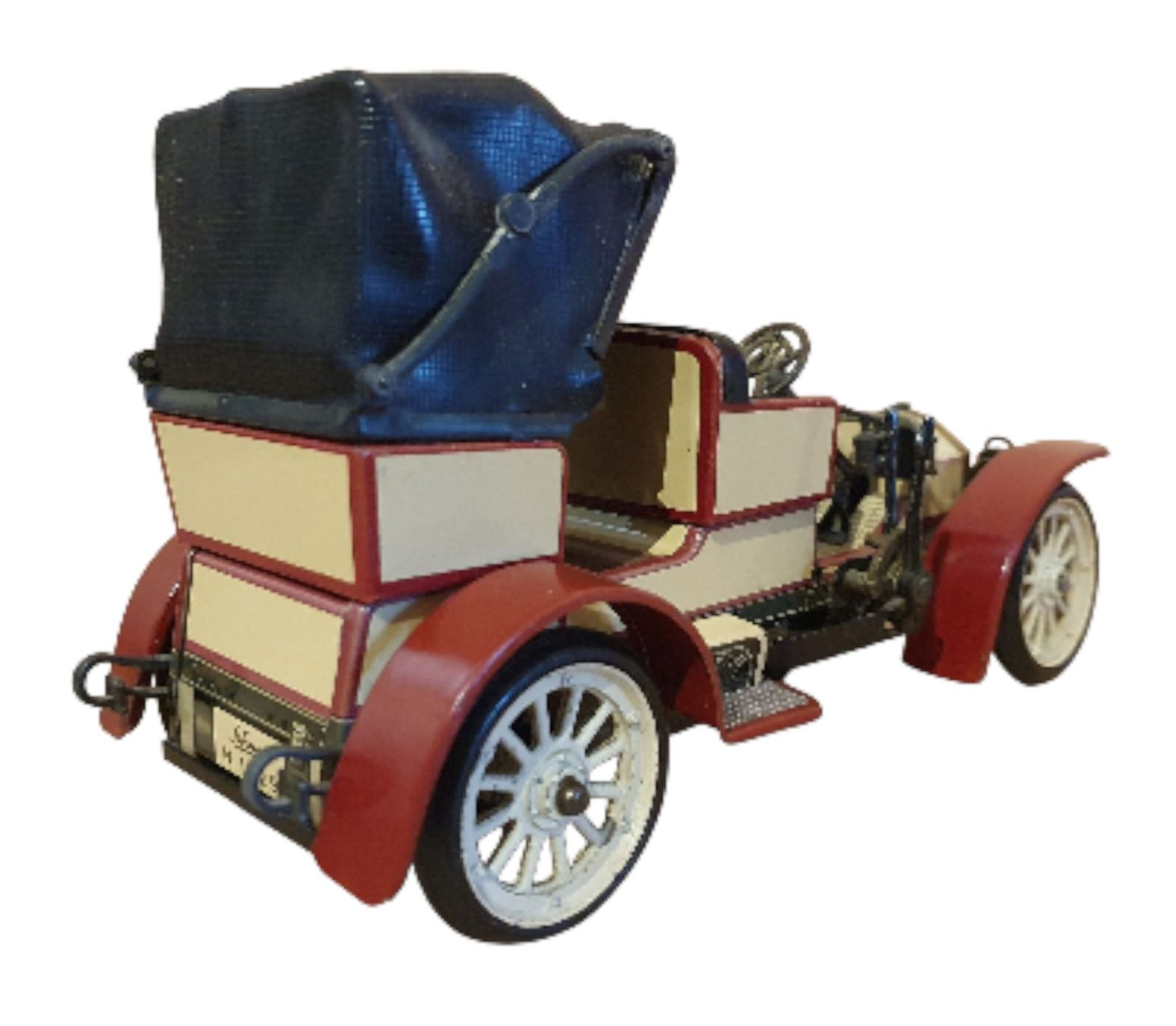Giocattoli: Schuco Oldtimer Mercedes Simplex Rüttelwagen – Difettoso da Flawil venduto da JaguarXJSHE 5