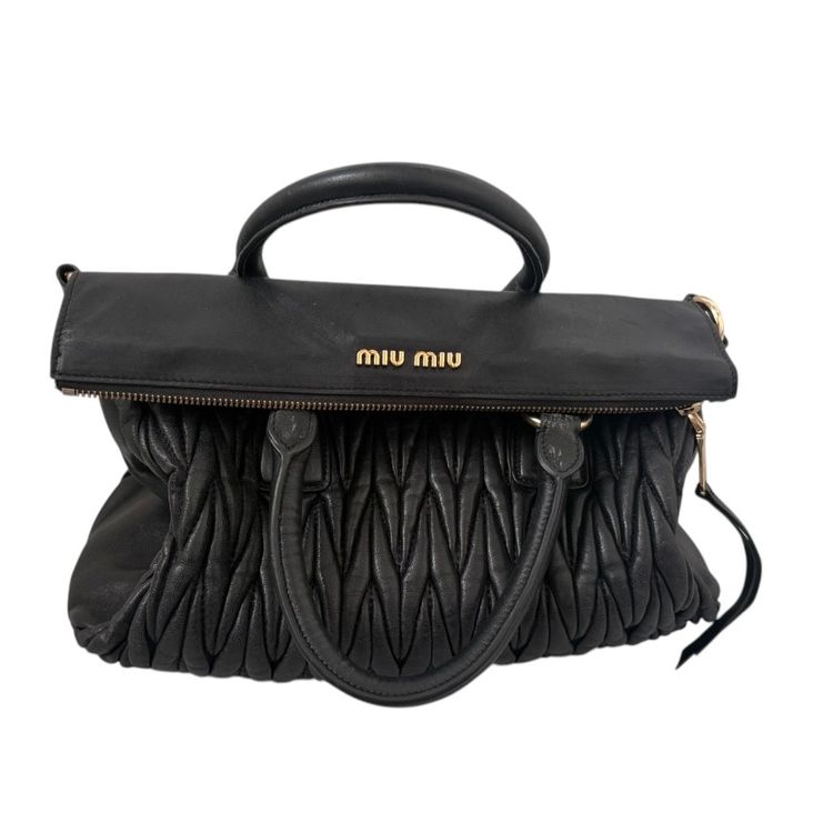 miu-miu-leather-black-bag-handbag-vintage-gebraucht-in-meilen-f-r-chf