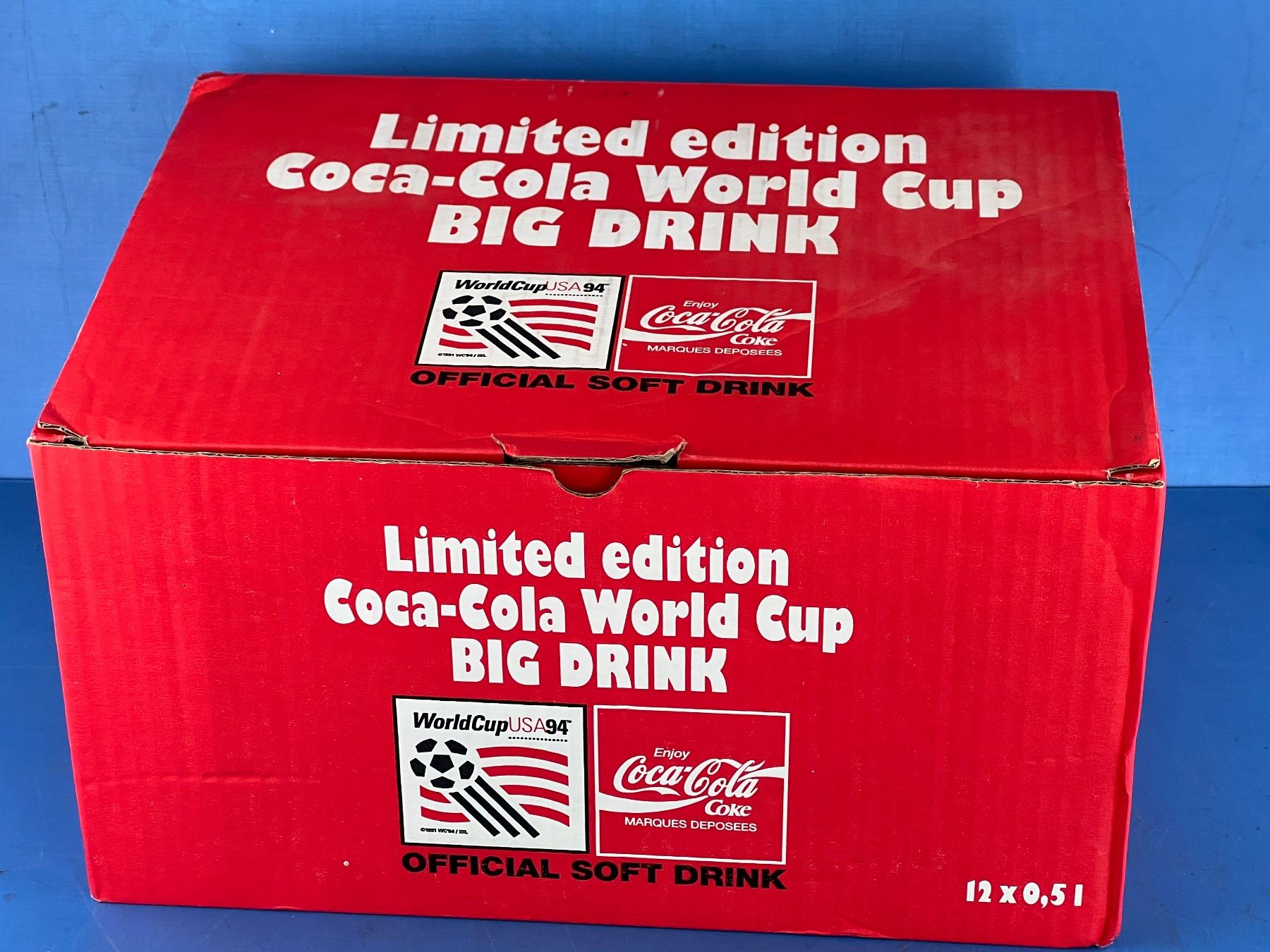 Coca-Cola Bicchieri: 12 Coca Cola Gläser World Cup 1992 ungebraucht – Usato da Unterengstringen venduto da Gustav03 3