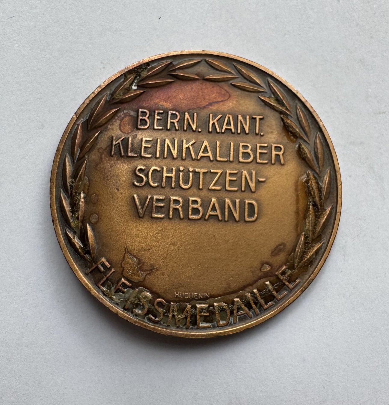Médailles: Schützenmedaille Fleissmedaille Bronze Probe? – D'occasion à Kirchberg SG par Helveticus00 1