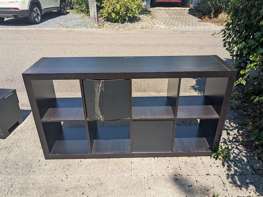 Étagères: Ikea Kallax Regal schwarz – D'occasion à Wettingen par S_Runa 1