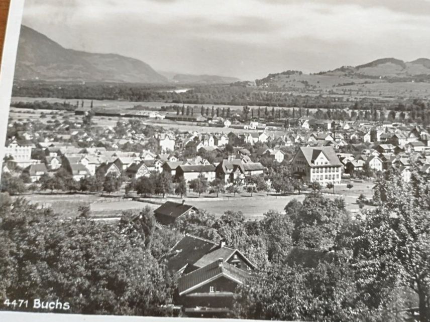 Cartoline postali: Ansichtskarte Buchs SG, ca. 1920 – Usato da Wildhaus venduto da Hukwildhaus 3