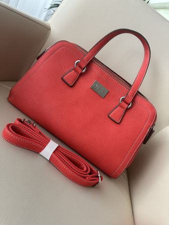 Handtasche in berühmten Farbe rose Texas – neuwertig