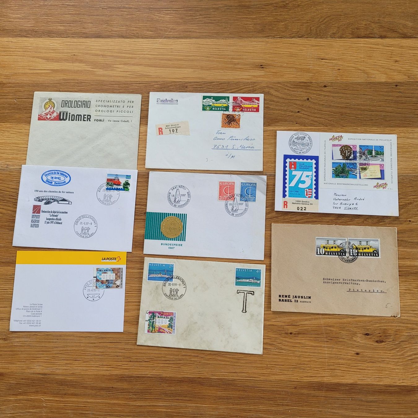 Tutti i francobolli: Lot De Documents Divers – Usato da Biel/Bienne venduto da Destockweb