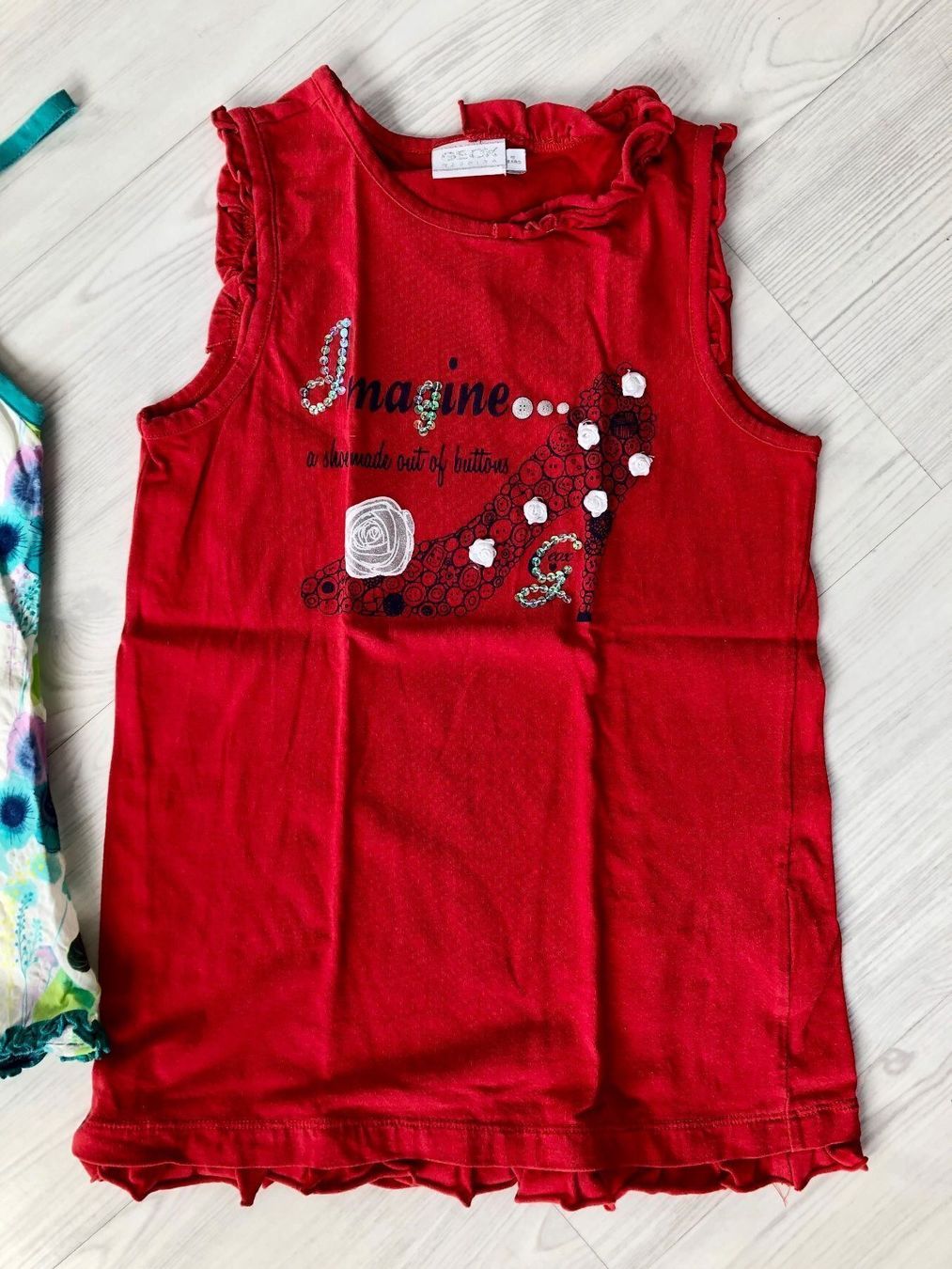 Camicette, T-shirt & Top: 2 Mädchen Tops Orchestra + Geox Gr. 140 – Usato da Estavayer-le-Lac venduto da Mimmy02 1