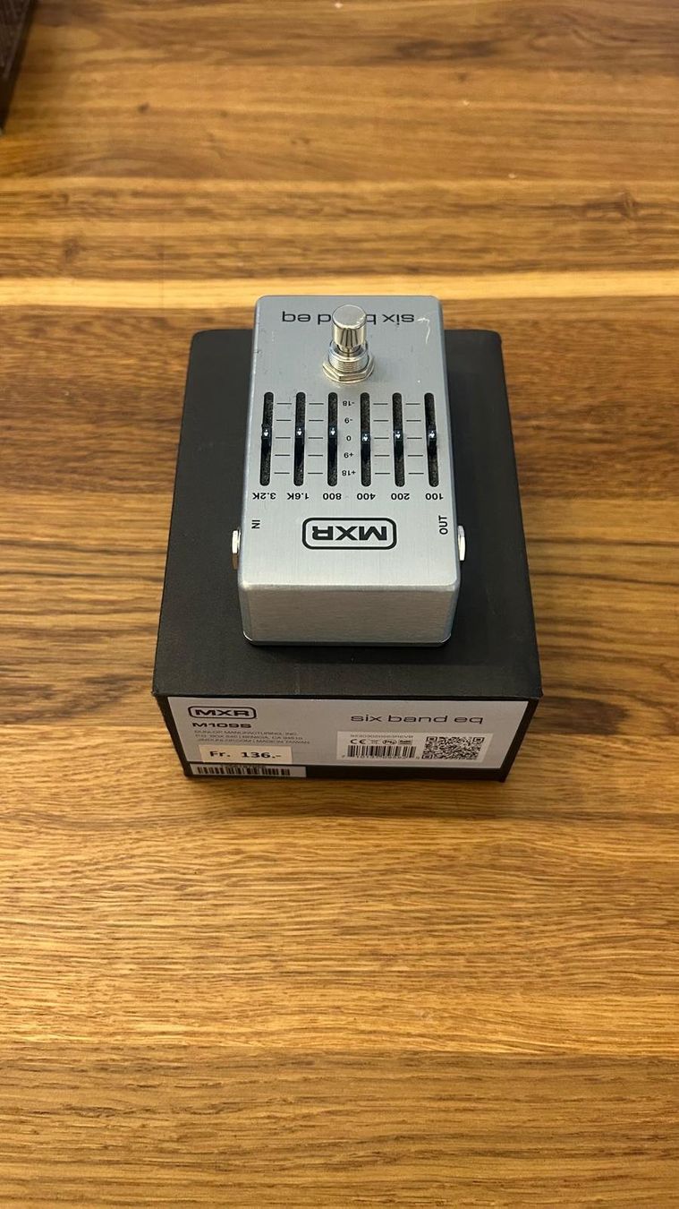 Strumenti musicali: MXR six band eq M109S – Usato da Prez-vers-Noréaz venduto da sci_0002 3