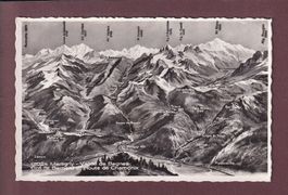 MARTIGNY et environs - Vol d'oiseau