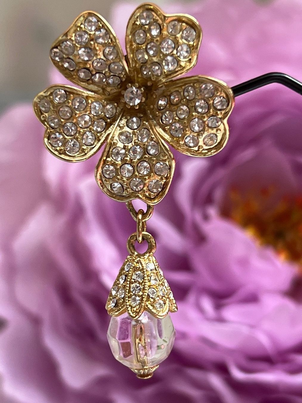 Orecchini pendenti & Orecchini a lobo: Schöne funkelnde Ohrclip RicardaM. – Usato da Seon venduto da Sunny-Schmuck78 1