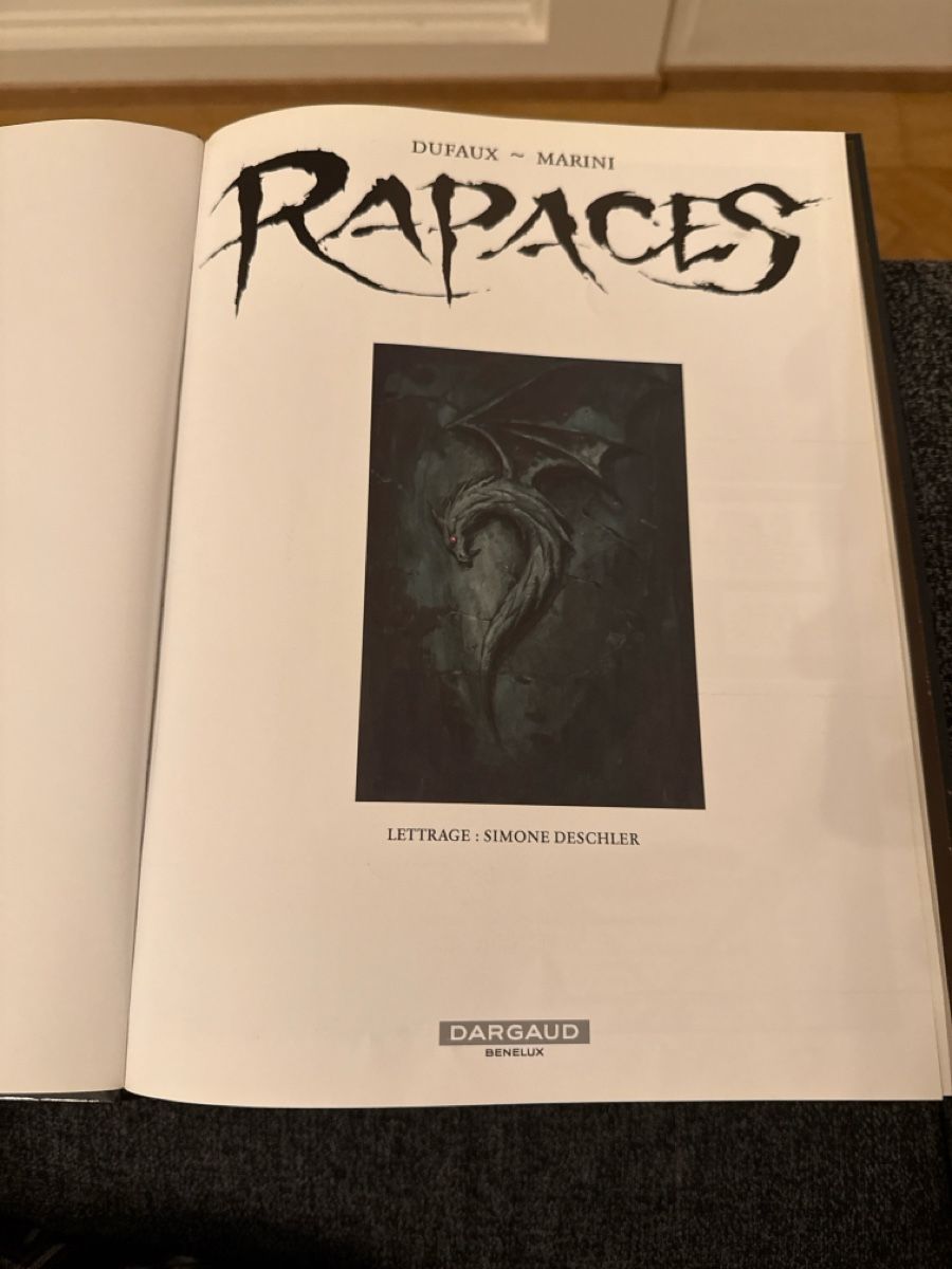 Fumetti: BD RAPACES - TOME 2 - PREMIÈRE ÉDITION 2000 – Nuovo (secondo la descrizione) da Genève venduto da Emorejac 1