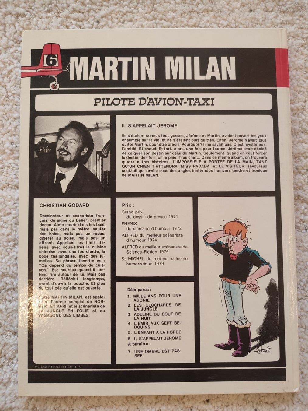 Fumetti: Martin Milan tome 6 EO – Usato da Bougy-Villars venduto da Vogue 3