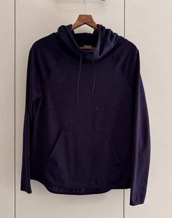 Kapuzensweatshirt Damen Grösse M Dunkelviolett gute Zustand