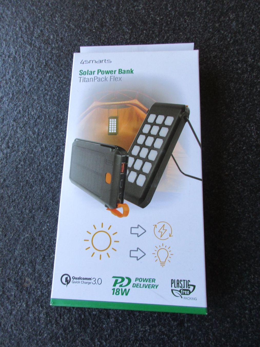 Batterie: Solar Power Bank 4 S marts – Nuovo e nell'imballaggio originale da Frick venduto da Schweinchen1965