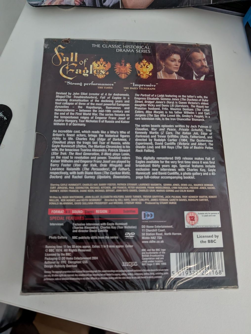 Tutti i DVDs: Fall of Eagles BBC DVD Boxset R2 Neu OVP – Nuovo e nell'imballaggio originale da Hünenberg See venduto da SpecialEditionGaming 1