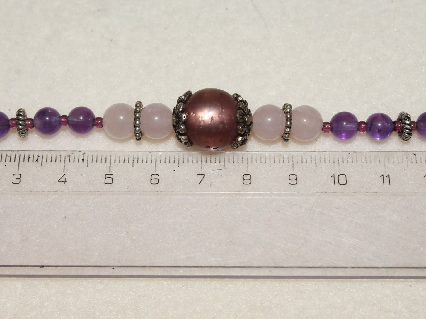 Catenine: Halbedelsteinkette Rosenquarz/Amethyst – Nuovo e nell'imballaggio originale da Kriens venduto da Wolly85 3
