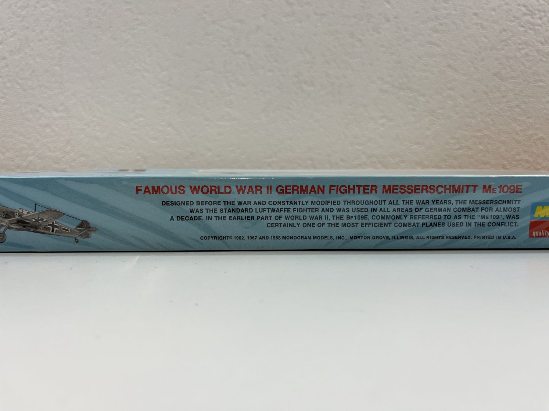 Modellbausätze & Standmodelle: Monogram: 1/48 Messerschmitt ME 109E – Neu (gemäss Beschreibung) aus Yverdon-les-Bains von  3
