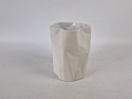 Blumenvase, weiss
